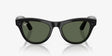 Lentes inteligentes Ray-Ban Meta Skyler Gen 2 con cámara 12MP y Meta AI en montura cat-eye negro brillante