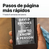 Kindle 16 GB 6 pulgadas negro con funda premium rosa, mica, cargador Amazon y lápiz táctil