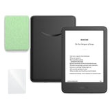 Kindle 16 GB 2024 de 6 pulgadas con funda premium verde y mica