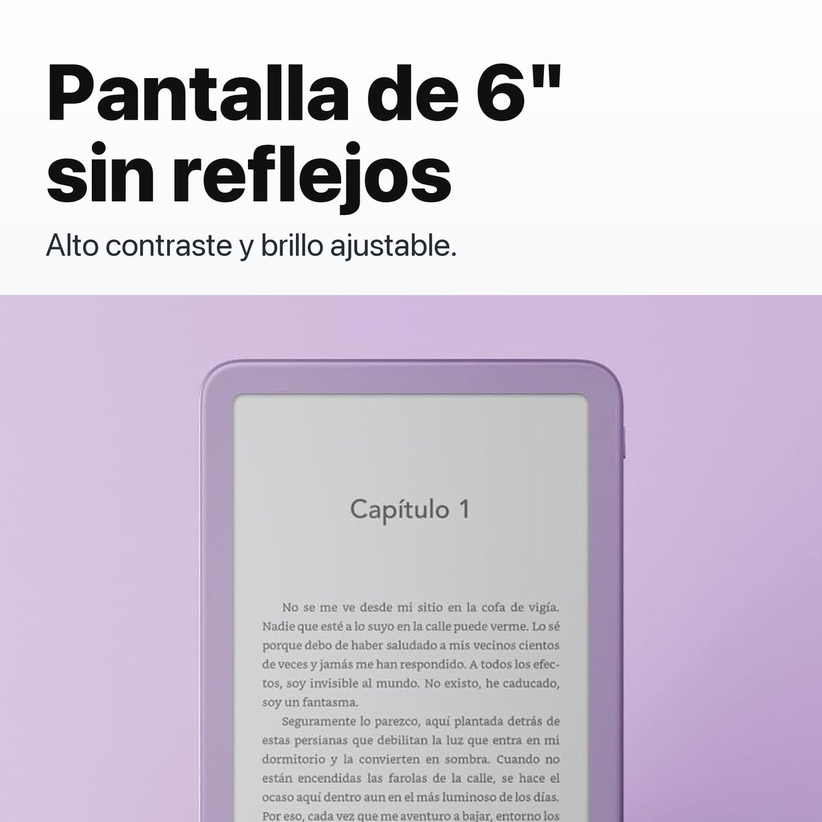 Kindle 2026 color Grafito - pantalla sin reflejos