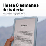 Kindle 2026 Aluminio color Azul Alpine Sky - batería de larga duración