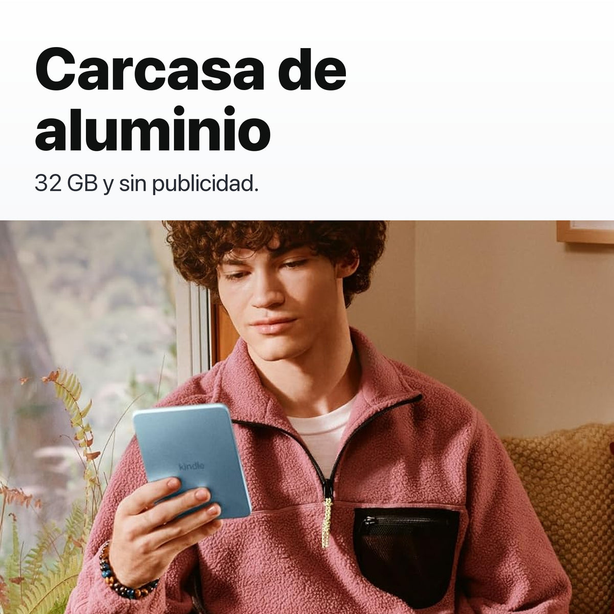 Kindle 2026 Aluminio color Azul Alpine Sky - diseño y resistencia