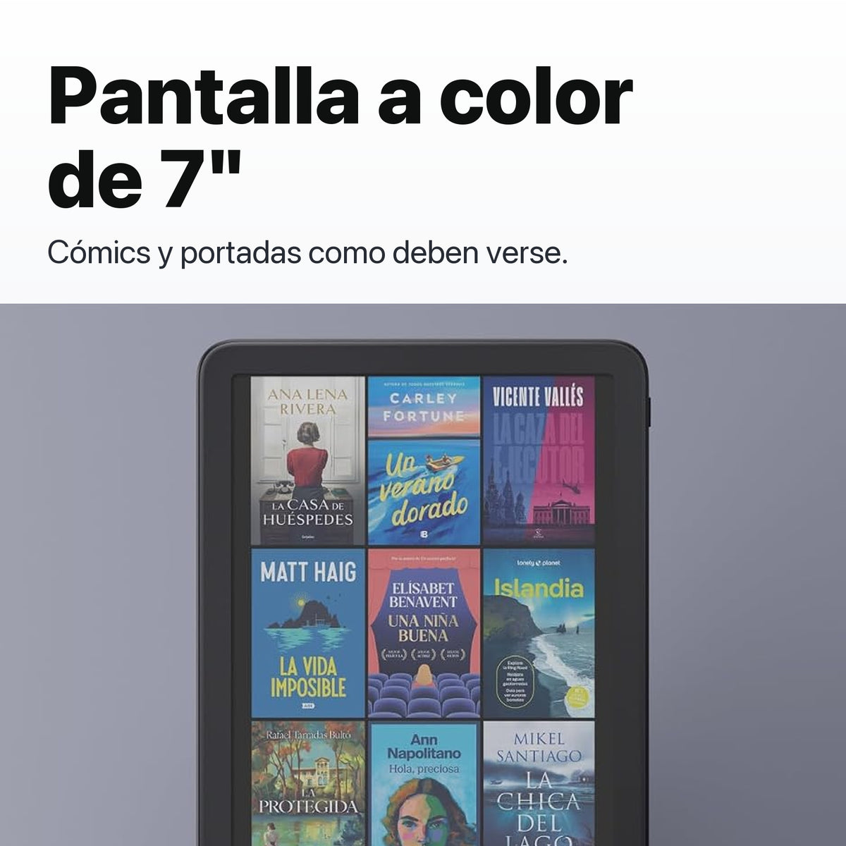 Kindle Colorsoft 2026 color Grafito - pantalla sin reflejos