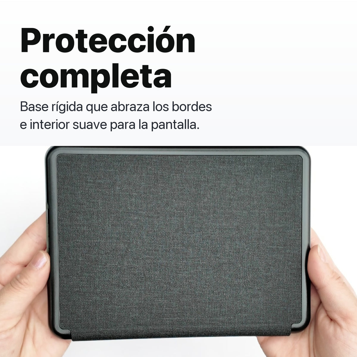 Kindle Colorsoft Signature Edition 2026 color Grafito con funda microfibra negra - protección completa de la funda