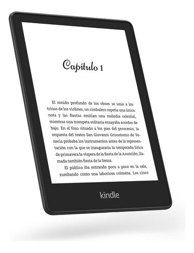 Kindle Paperwhite 2024 ebook capitulo 1 lectura digital
