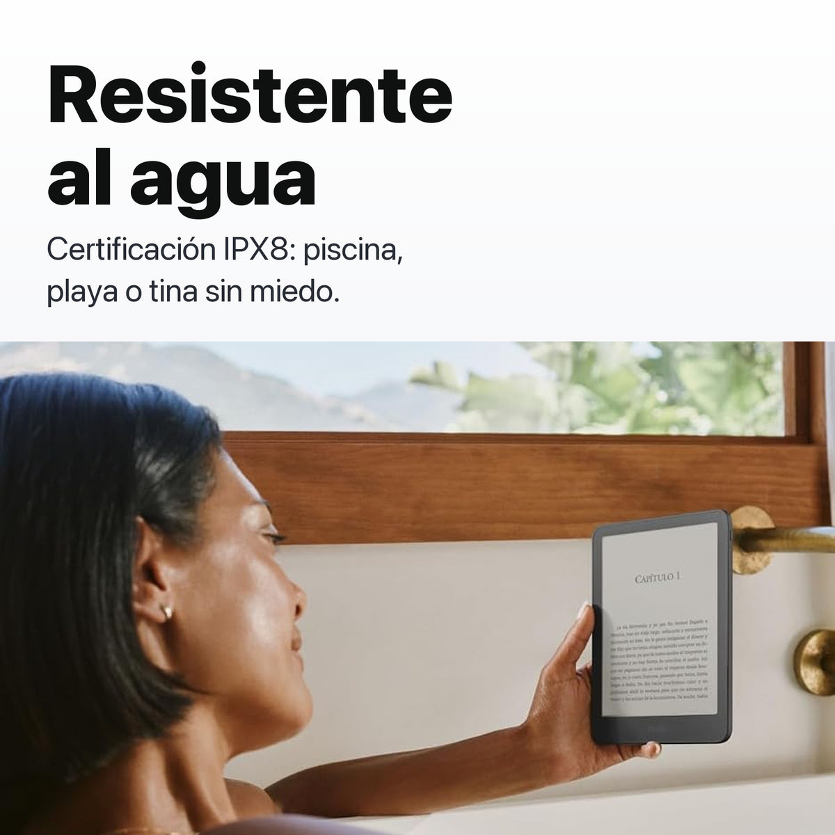 Kindle Paperwhite 2026 color Grafito - diseño y resistencia