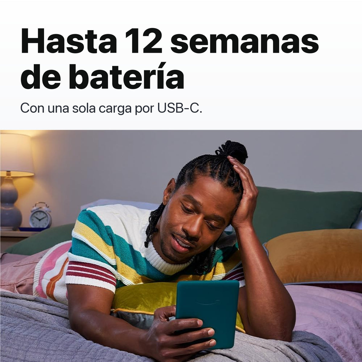 Kindle Paperwhite batería de hasta 12 semanas con carga USB-C