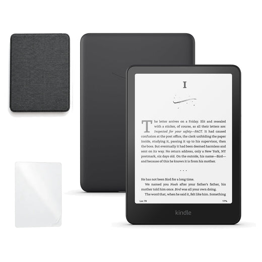Kindle Paperwhite 2025 16GB 7" 12ª Gen + Funda Premium + Mica Protectora