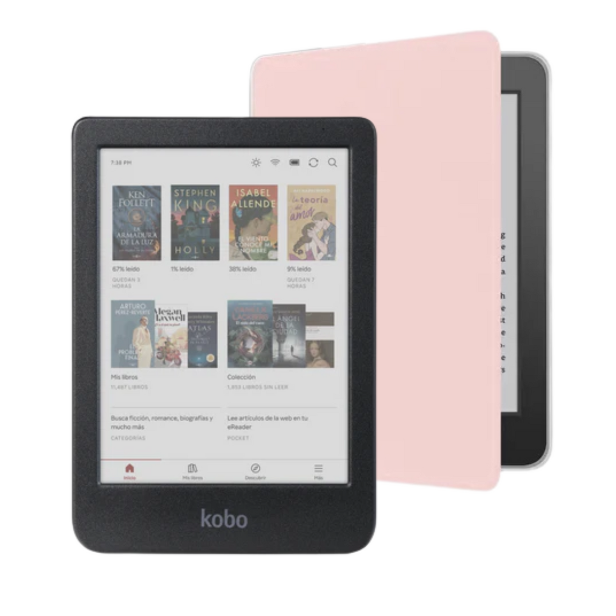Kobo Clara Color E-reader 16gb Resistente Al Agua + Funda+ Mica