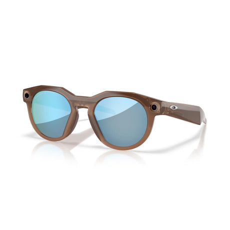 Lentes inteligentes Oakley Meta HSTN con cámara 12MP y Meta AI montura Brown Smoke marrón humo