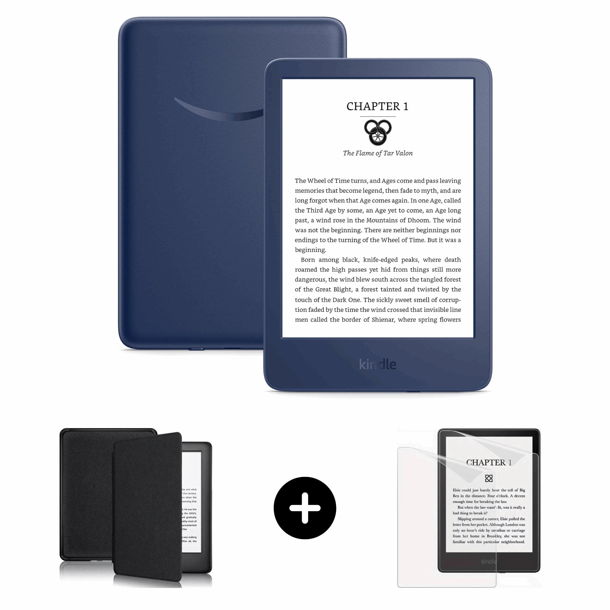 Kindle 2025 16GB 11va Gen + Funda + Lámina - Pantalla 6