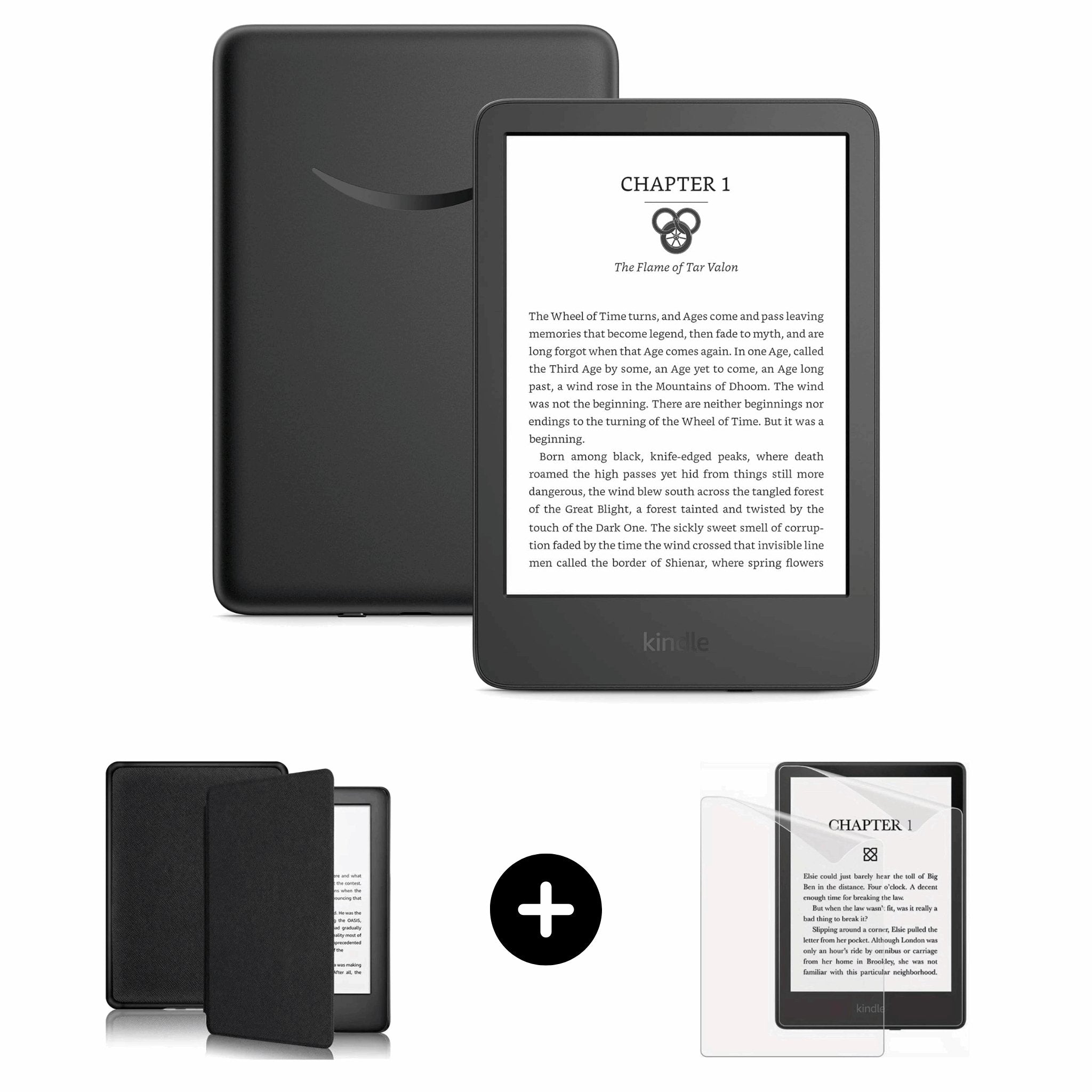 Kindle 2025 16GB 11va Gen + Funda + Lámina - Pantalla 6