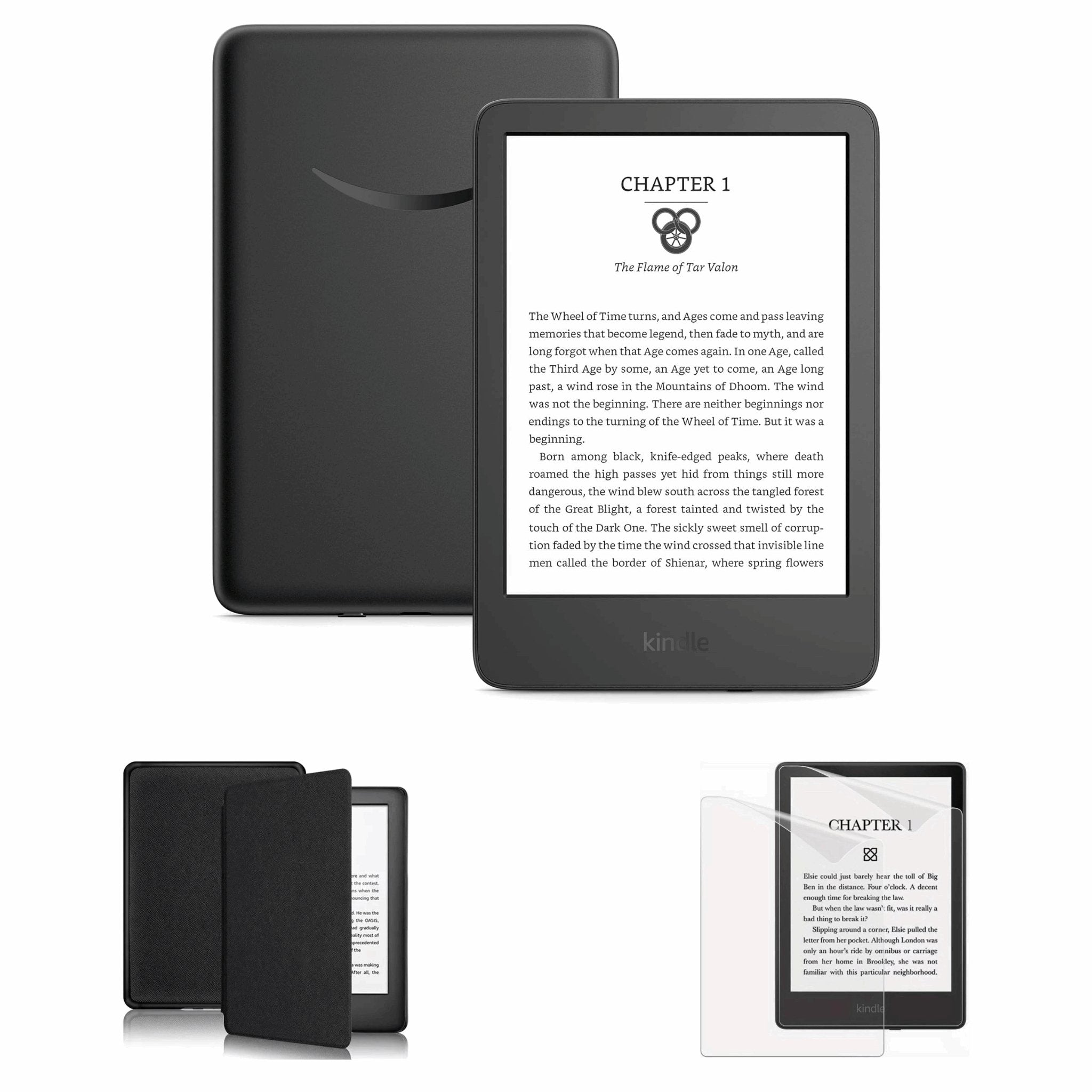 Kindle 2025 16GB 11va Gen + Funda + Lámina - Pantalla 6