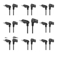 PACK 10 Cables De Poder Tv Blanco 2m Premium Smart tv Corriente Tipo8 - Laru