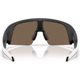 Lente Prizm Rose Gold Oakley Meta Vanguard mirror dorado rosado para golf running ciclismo y triatlón