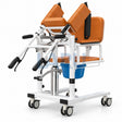 Silla de Traslado Hidráulica para Pacientes con WC y Apertura 180° - vista general